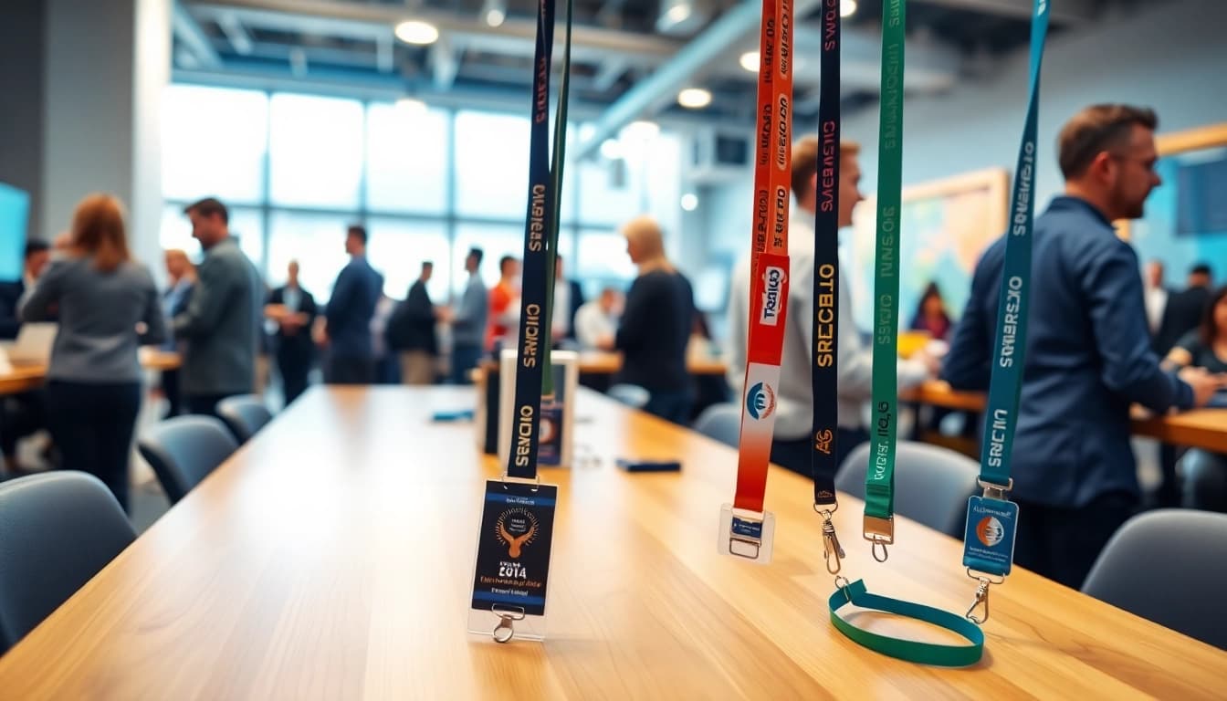 Personalisierte Präsenz: Schlüsselbänder personalisieren mit Gratisversand