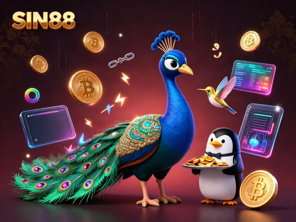 Experience thrilling casino excitement at SIN88 with vibrant characters and engaging gaming elements.