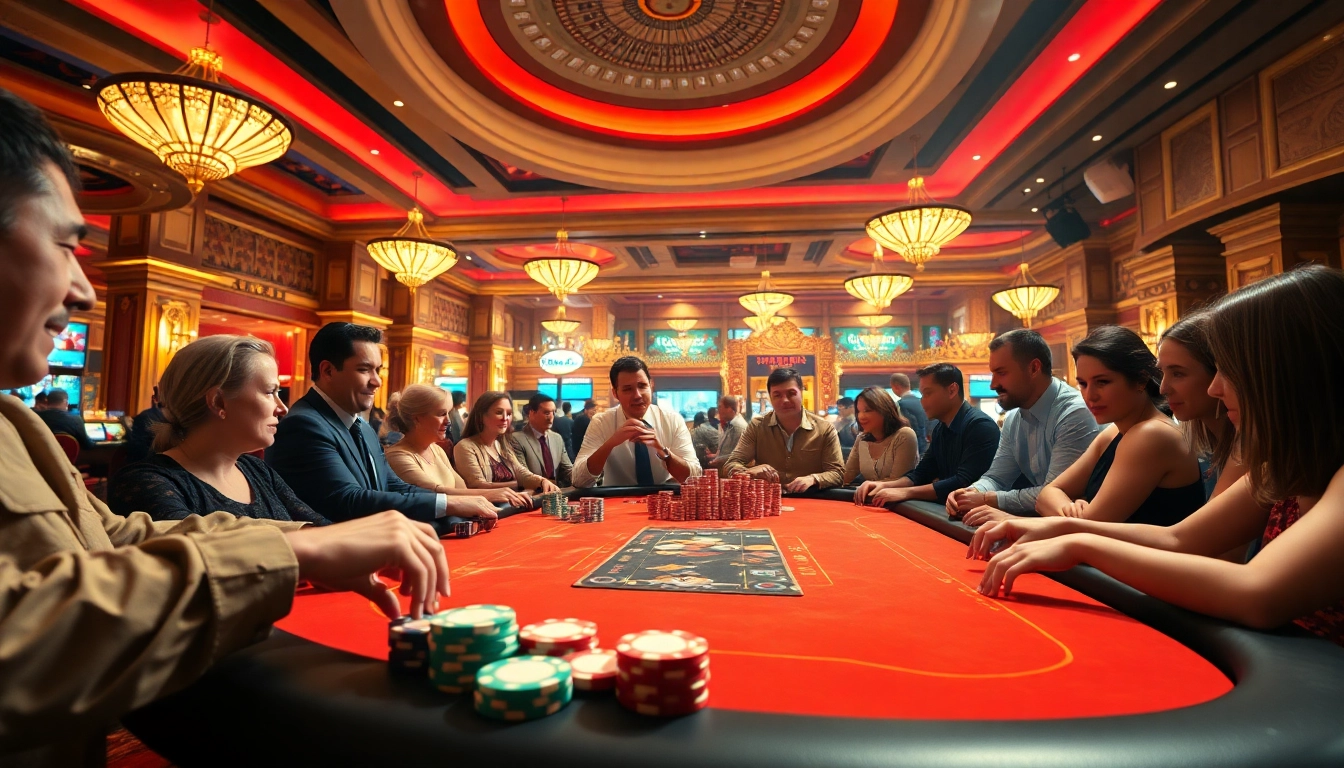 Golisimo Germany bietet spannende Casino-Atmosphäre mit klassischen Spieltischen.