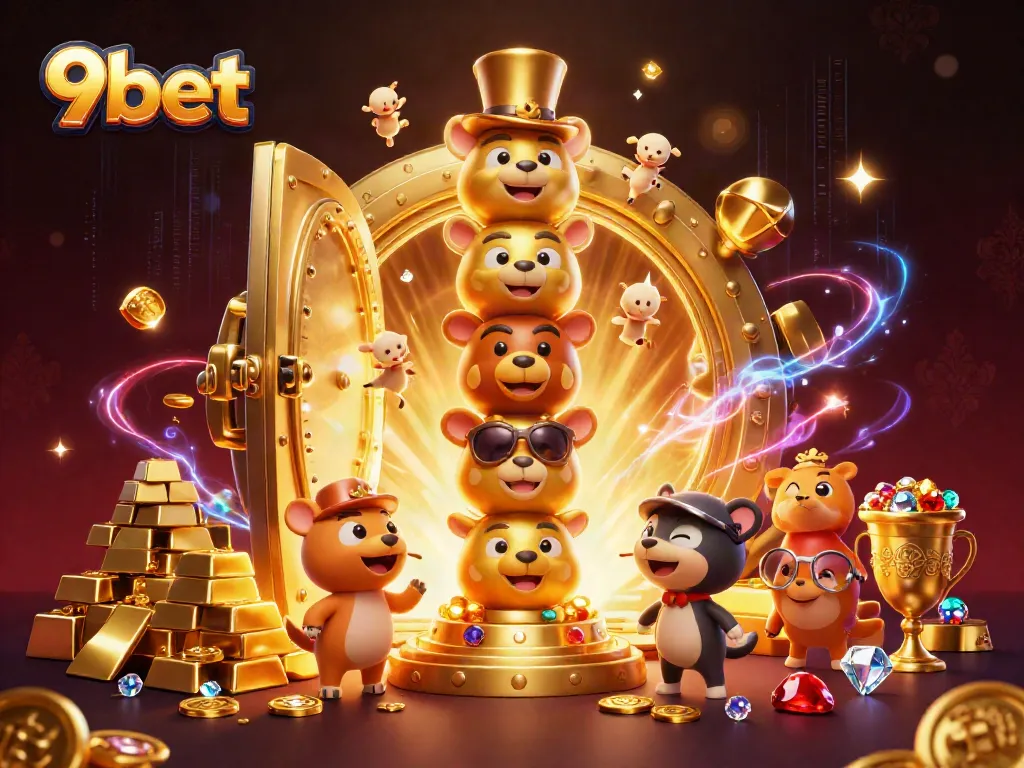 Experience the excitement of winning with 9bet featuring a vibrant and dynamic casino scene.