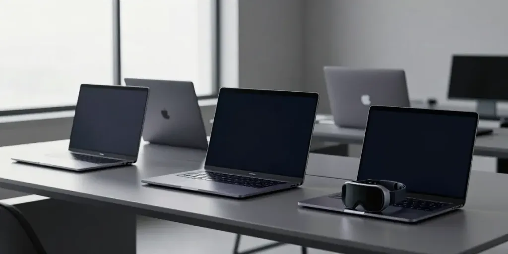 Aktuelle Gadget-Nachrichten über neueste Technologieprodukte in modernem Arbeitsplatz-Setting