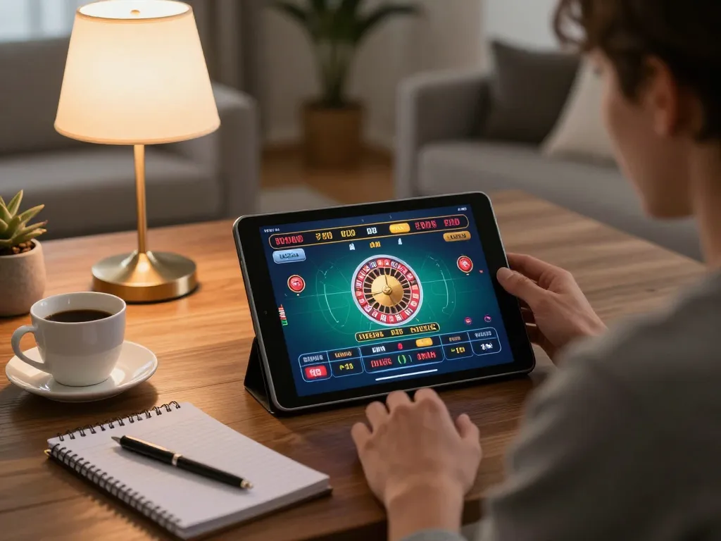 Experience thrilling online gaming with MB66 while playing live dealer roulette.