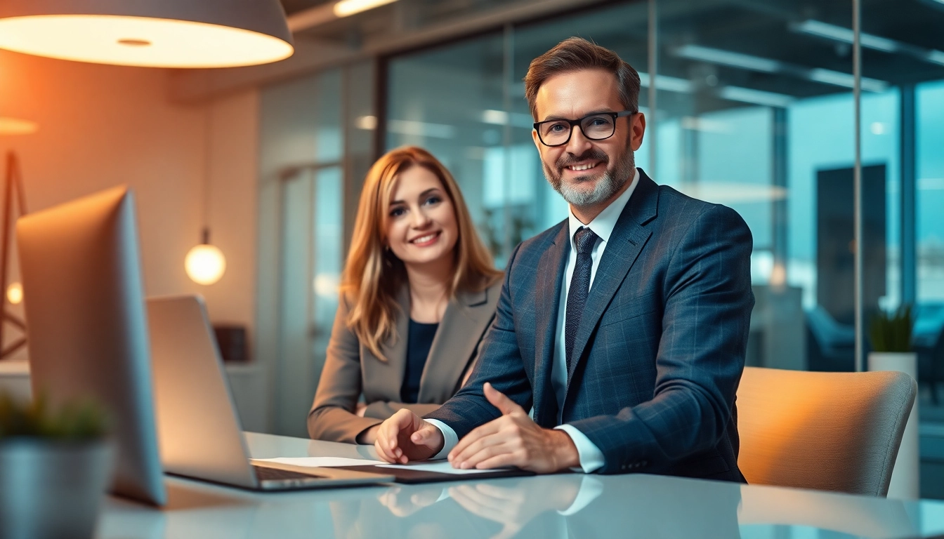 Headhunter hinterlässt einen bleibenden Eindruck in einem modernen Büro während eines Bewerbergesprächs.