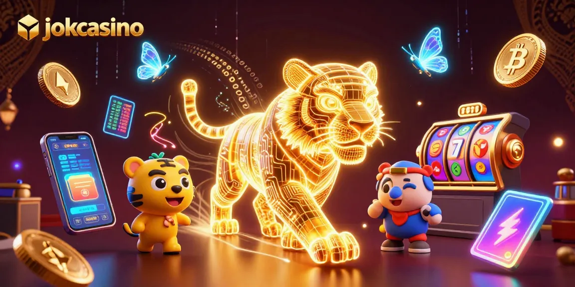 Experience the excitement at jokacasino with vibrant slot games and cryptographic elements.