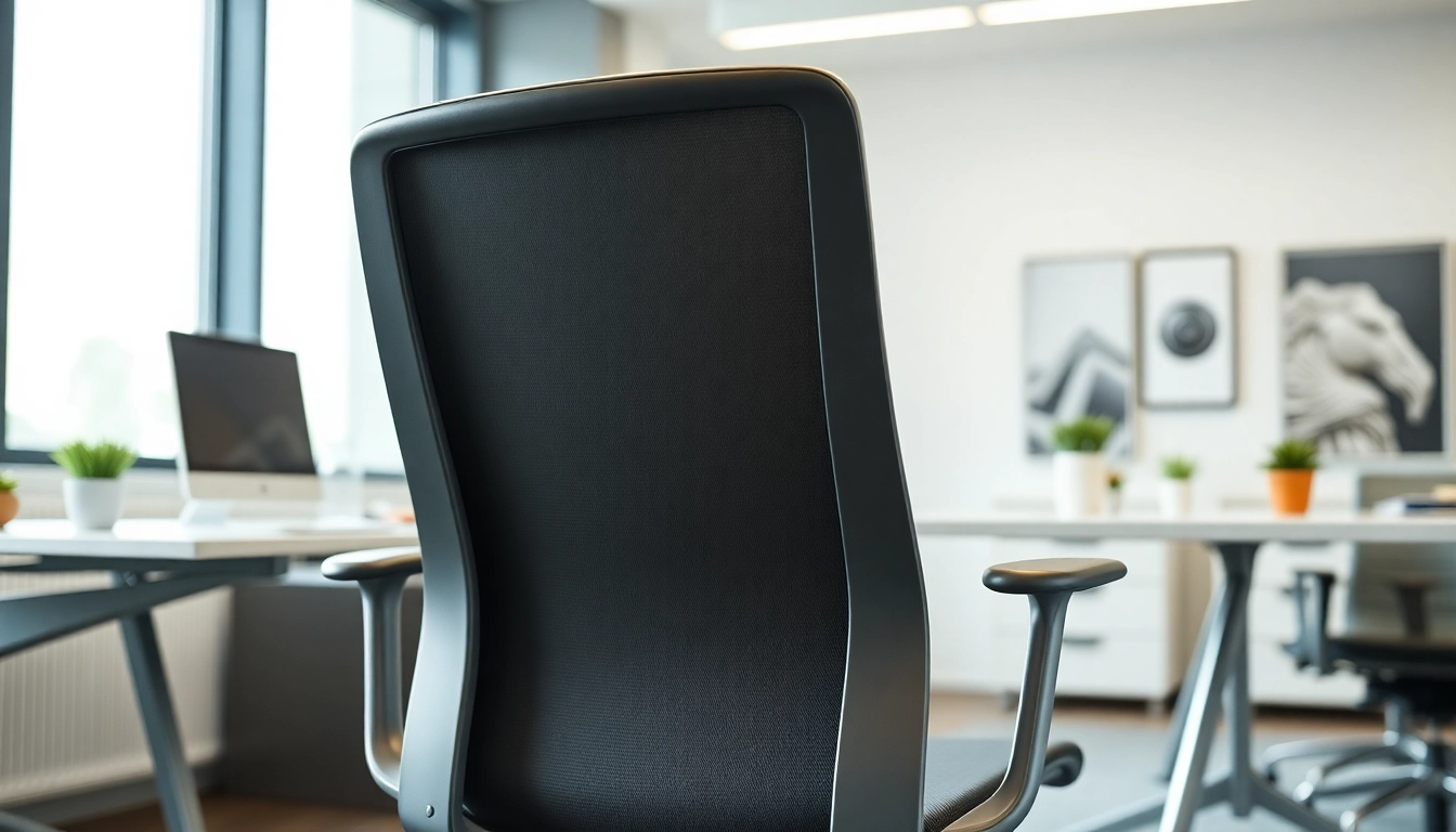 Herman Miller Aeron zeigt ergonomisches Design in einem modernen Büro mit klaren Linien.