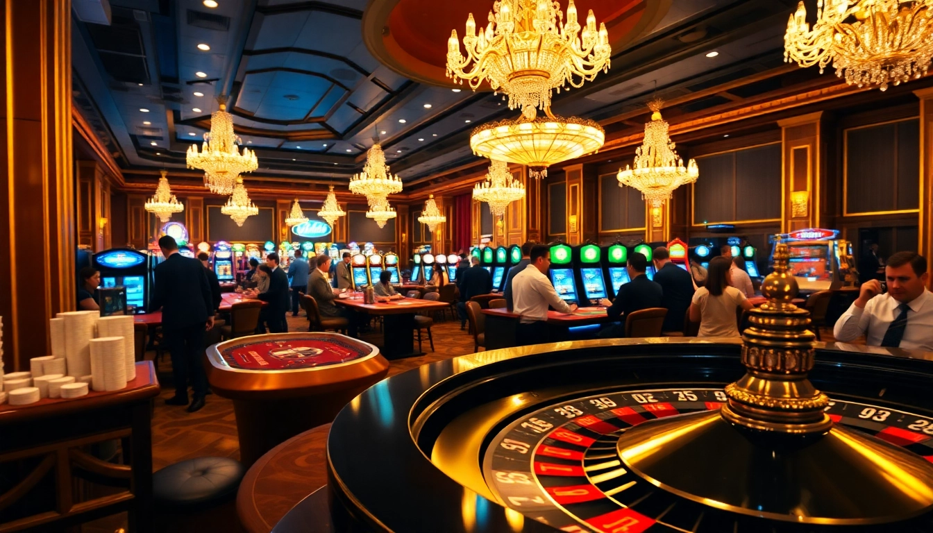 Experience the excitement of U888 with vibrant slot machines and engaging casino tables.