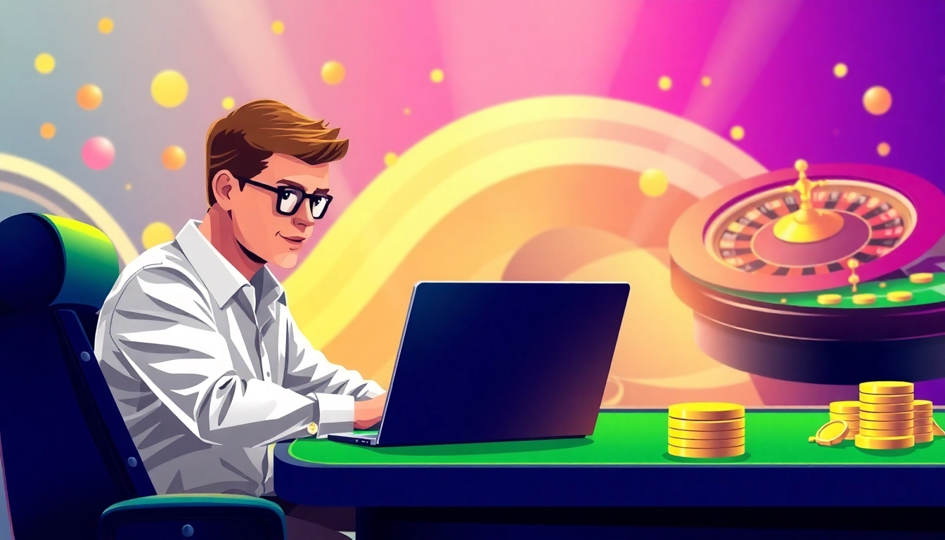 Az online kaszinó izgalmas élménye, modern játékkal és stílusos környezettel.