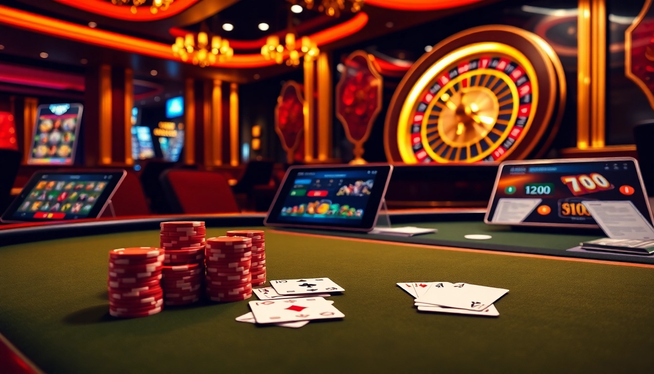 Experience thrilling gameplay at MMOO's online casino with vibrant tables and exciting slots.