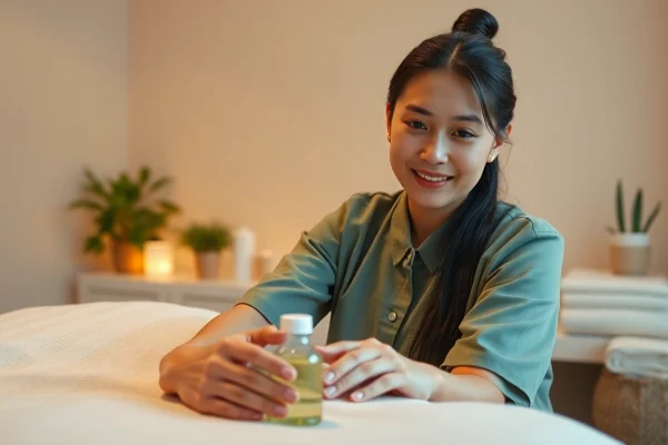 전문 치료사와 함께 고요한 가정 환경에서 편안한 오산출장마사지 체험.